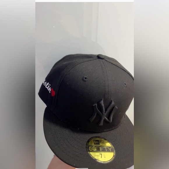 Yankee Custom Hat “Justin” name - Picture 1 of 6